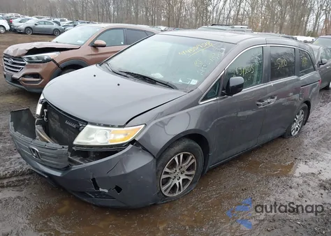 2011 Honda Odyssey Ex-L z USA, uszkodzony, nr VIN 5FNRL5H67BB100606